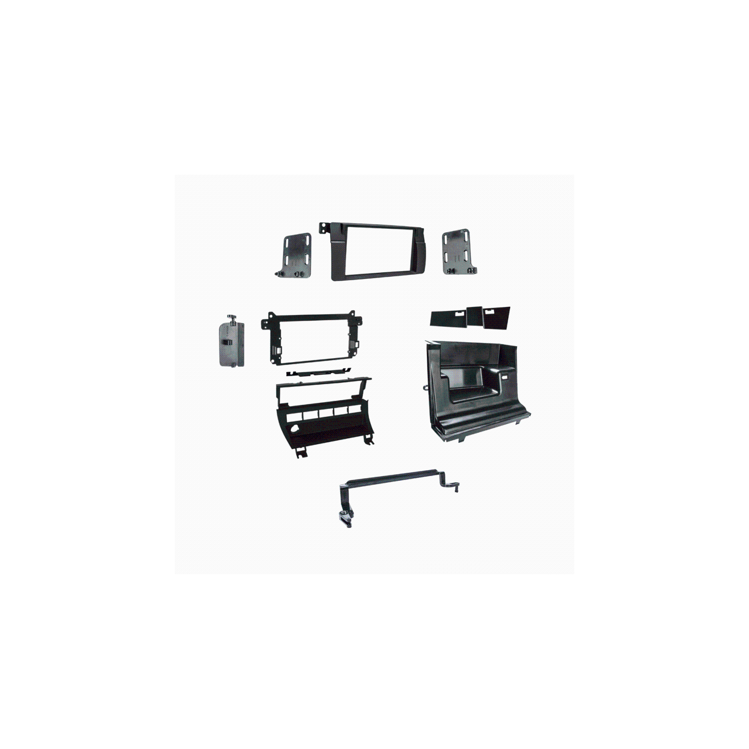 Metra 95-9312B Double DIN Dash Kit for Select 1999-2006 BMW 3-Series and M3 Vehicles