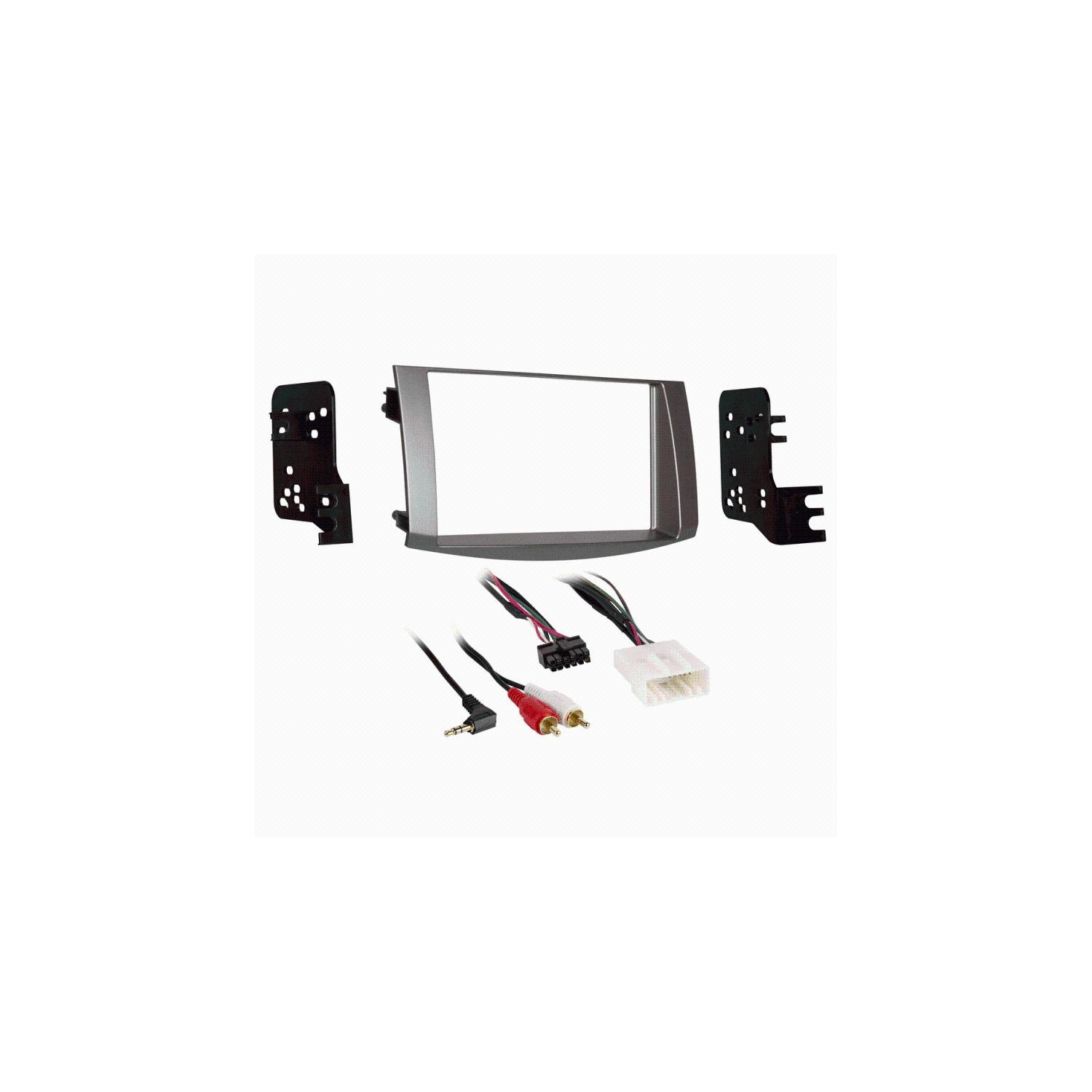 Metra 95-8215S Toyota Avalon Double-DIN Installation Kit Silver 2005 - 2010
