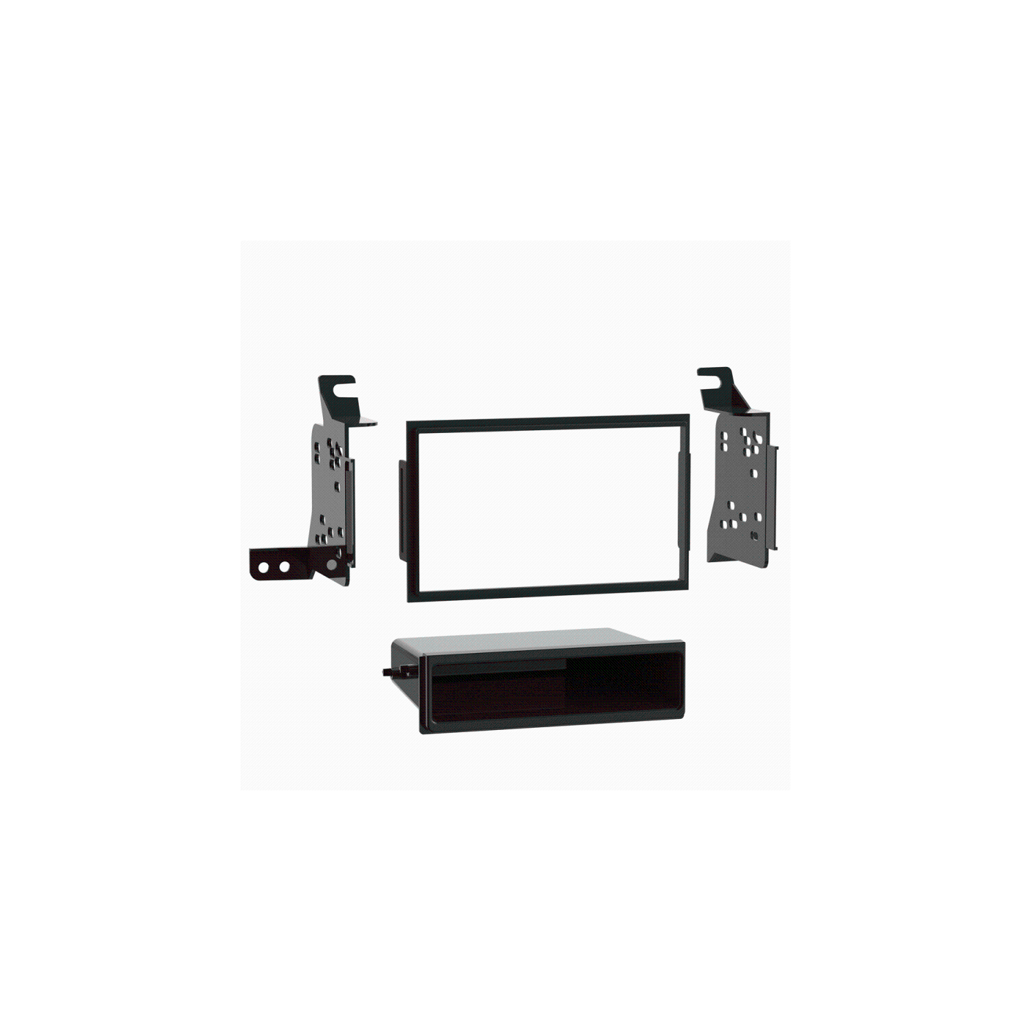 Metra 99-7635 Single/Double DIN Dash Kit for Select 2005-2015 Nissan and Suzuki Vehicles