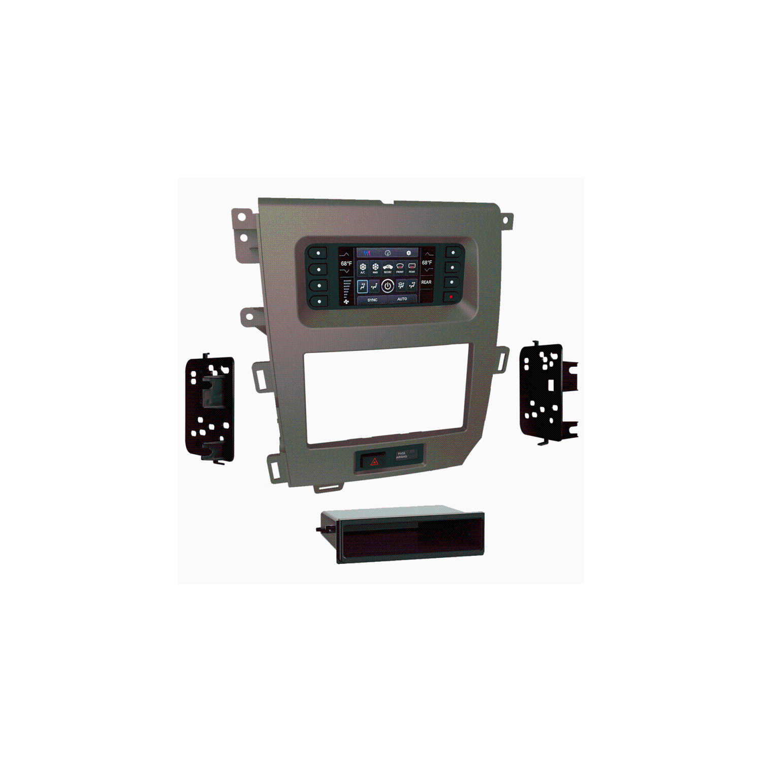 Metra 99-5848CH Single or Double DIN Dash Kit Ford Edge 2011-2014