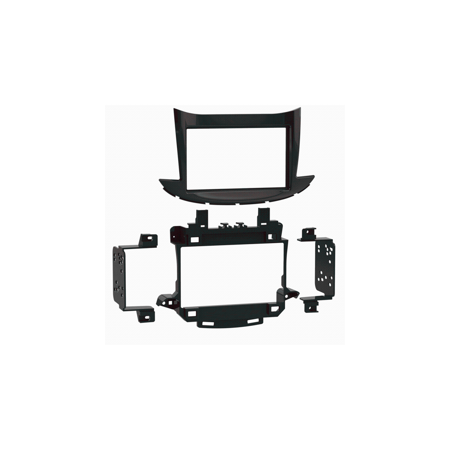 Trousse de tableau de bord 95-3023HG double DIN pour véhicules Chevrolet Trax 2017-ULT