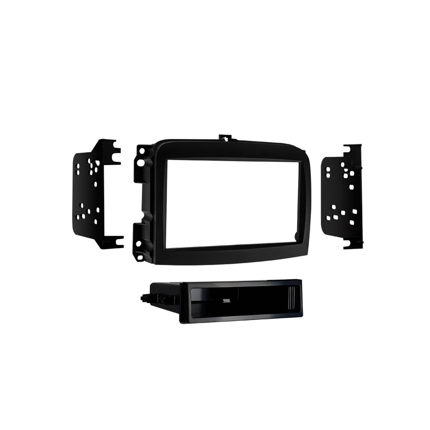 Metra – 99-6521B – trousse simple/double DIN stéréo pour 2014 et Fiat 500L