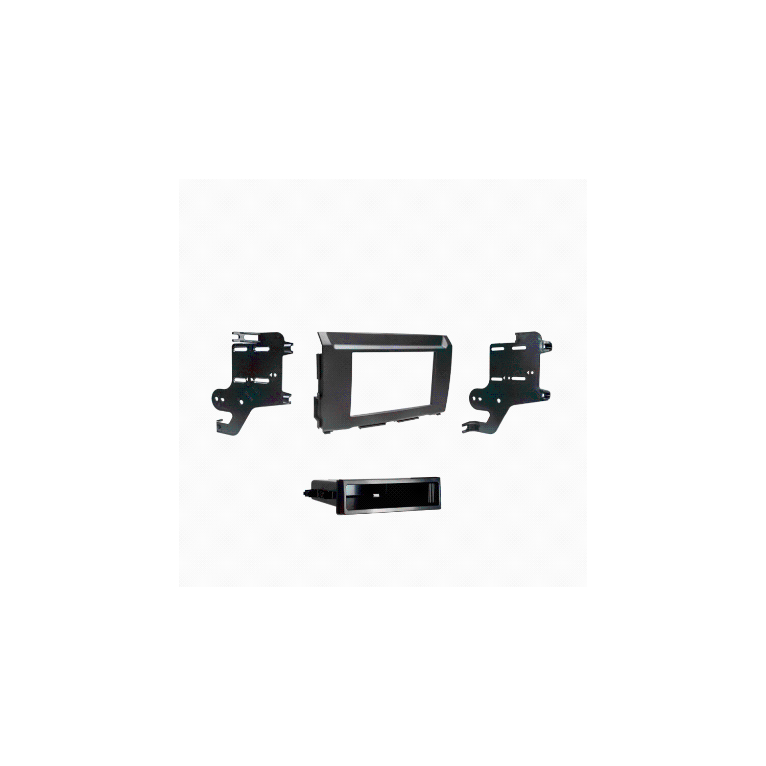Metra 99-7631B Single DIN Dash Kit w/ Pocket For 2016-Up Nissan Titan Trucks