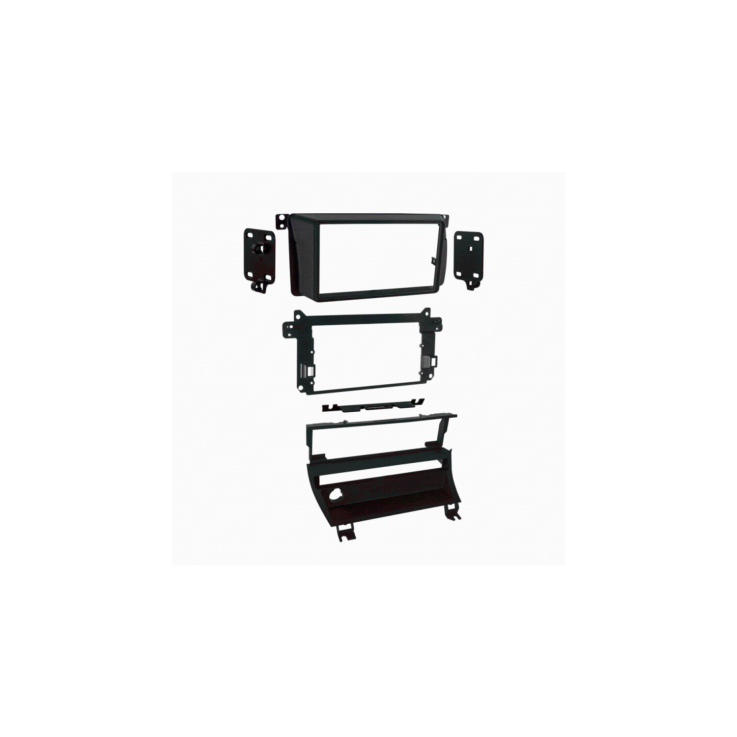 Metra 95-9311B ISO Double DIN Dash Kit for 1999 - 2006 BMW 3-Series w/ 1-Switch Panel