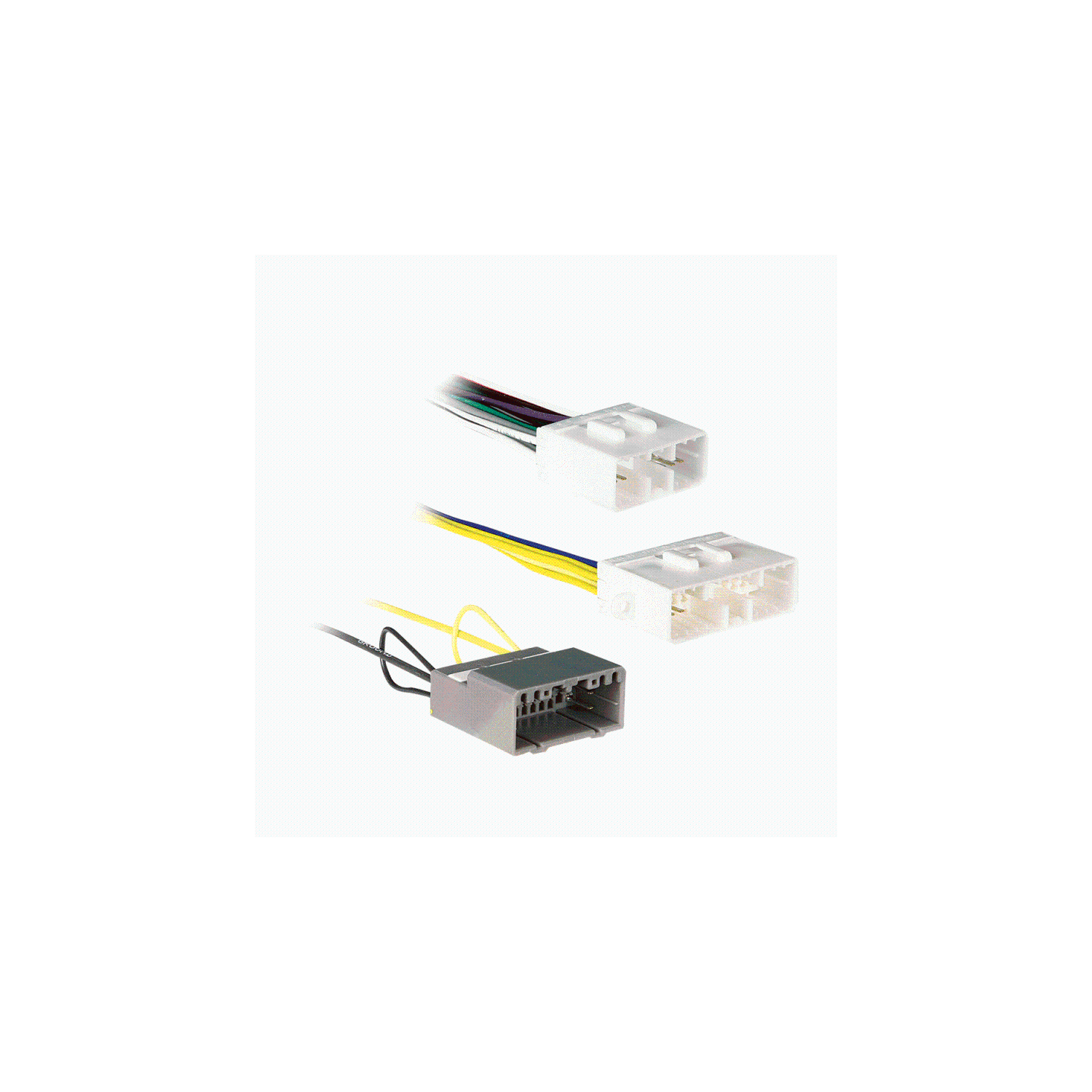 Faisceau de dérivation d’amplificateur de 70-6514 de Metra pour certains véhicules Chrysler, Dodge et Jeep de 2005-2007