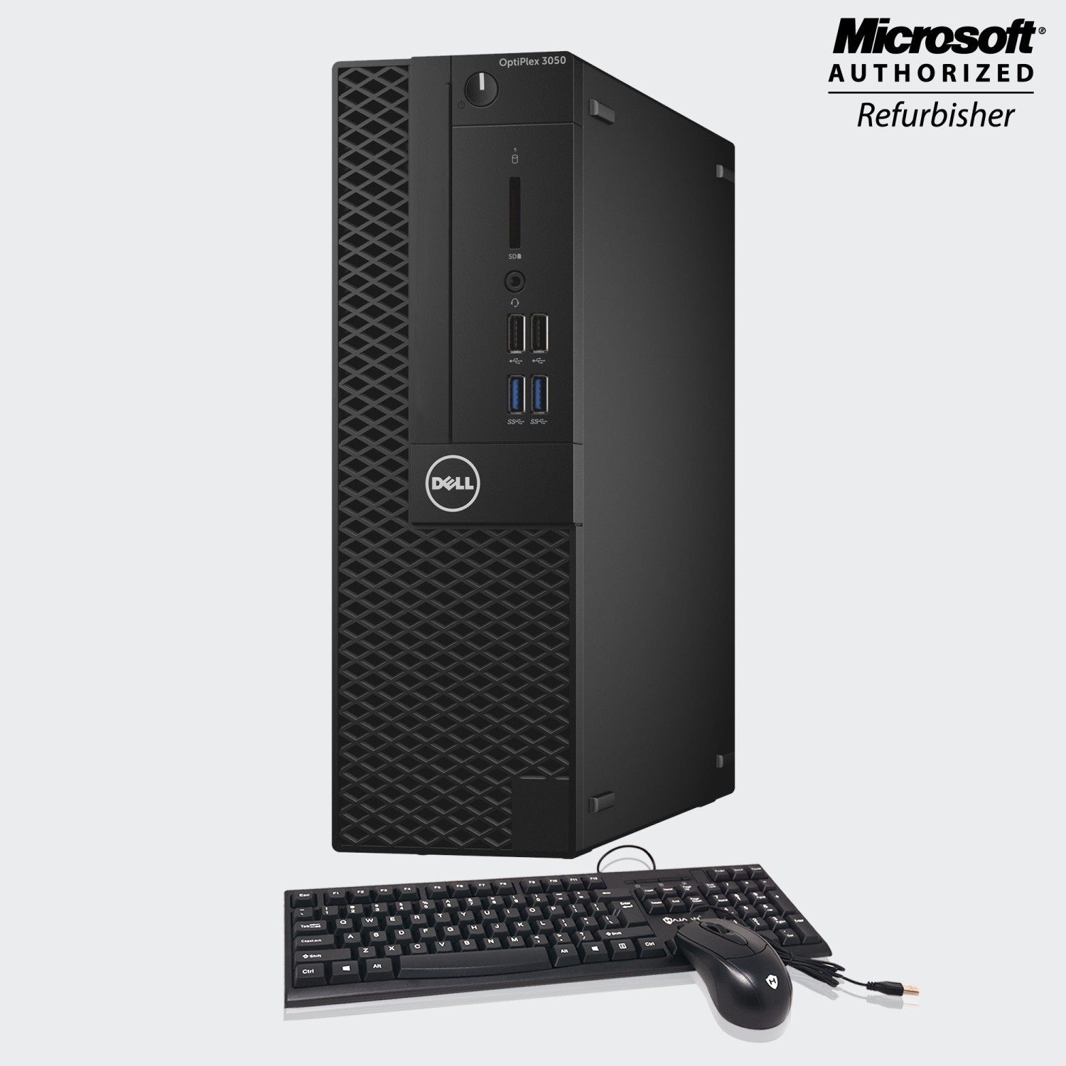 Refurbished - Dell Optiplex 3050 SFF Business Desktop Computer Intel core i5 7th Gen@4GHz 16GB RAM 1TB SSD Windows 10 Professional WiFi HDMI
