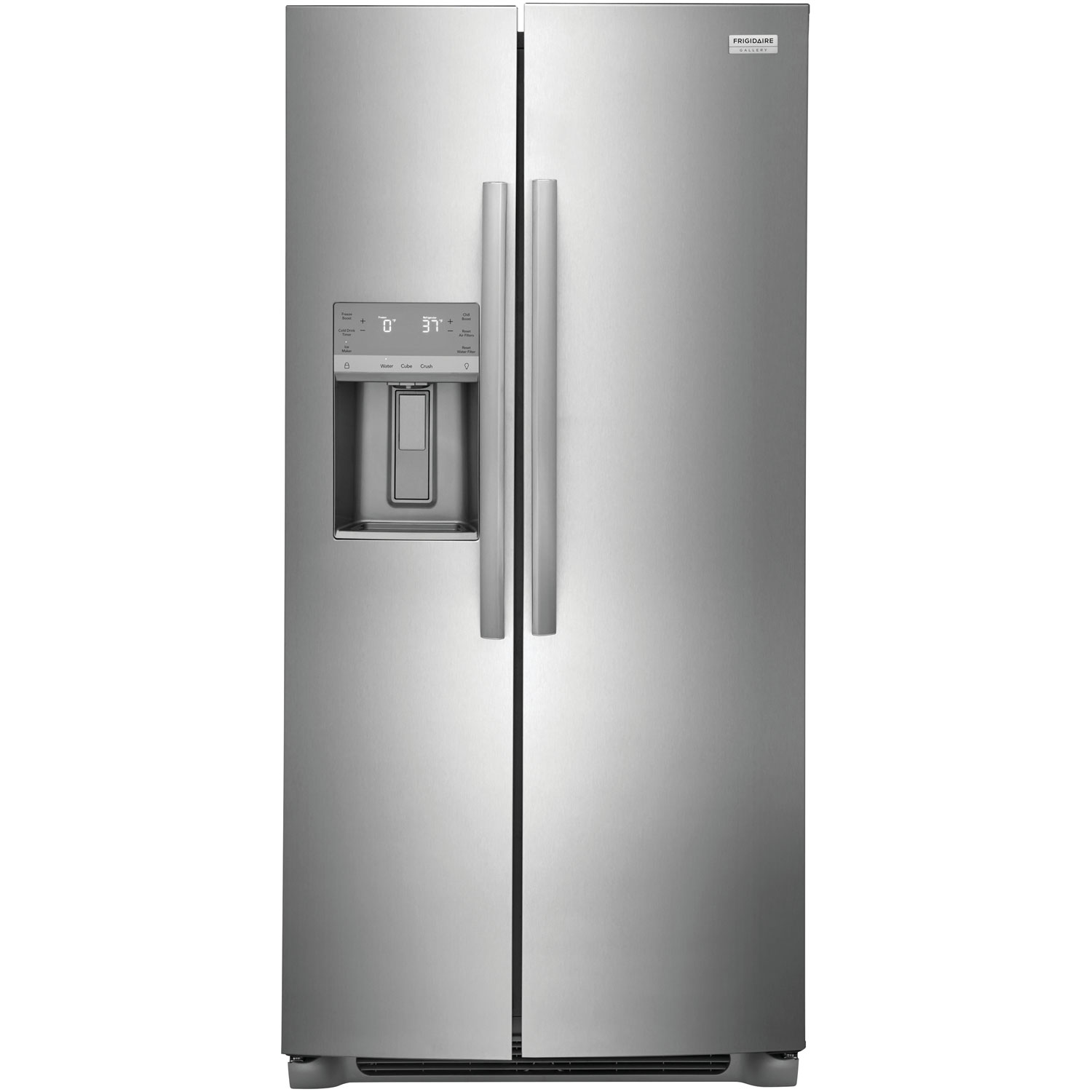 Frigidaire Gallery 33" 22.2 Cu. Ft. Side-By-Side Refrigerator - Stainless Steel