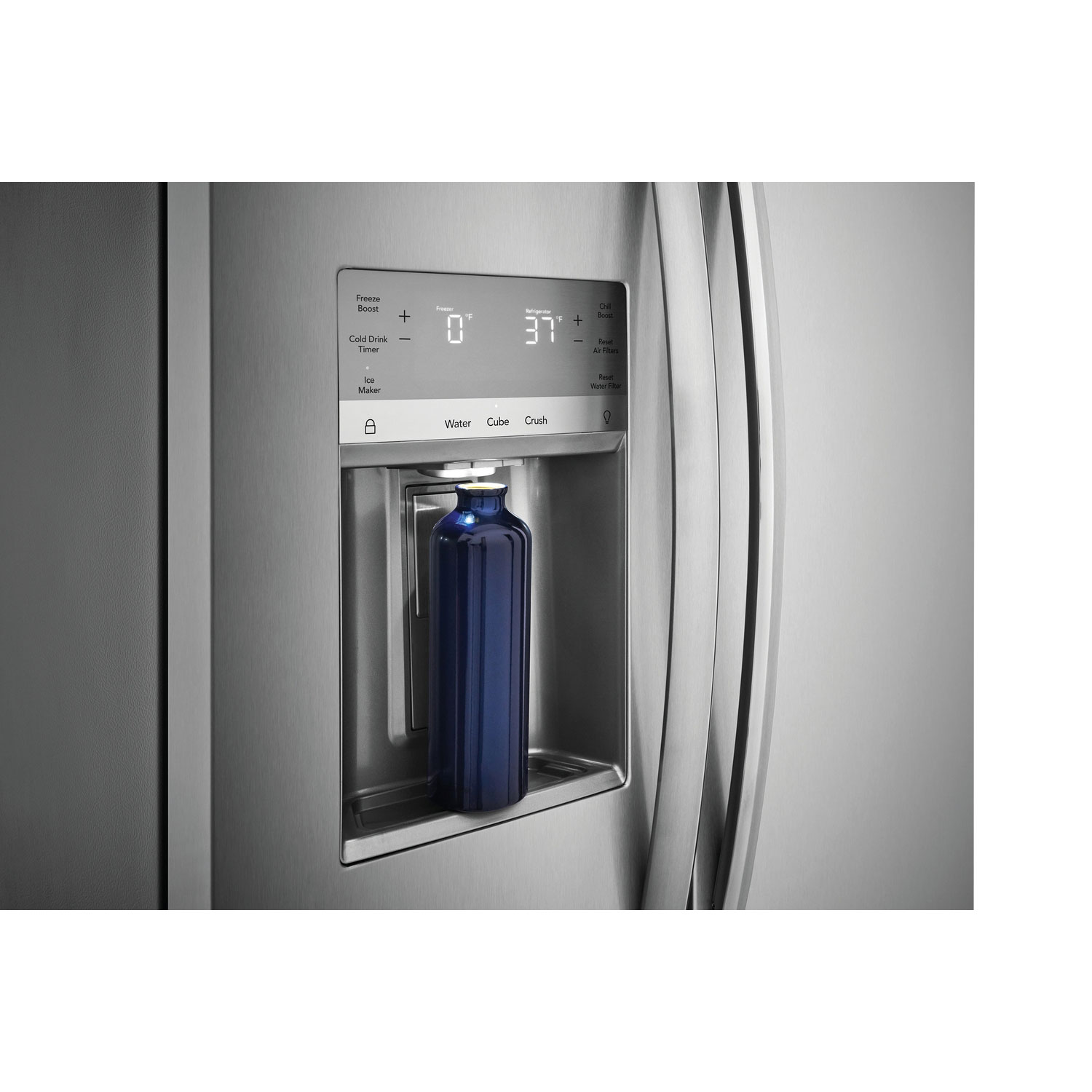 Frigidaire Gallery 33" 22.2 Cu. Ft. Side-By-Side Refrigerator - Stainless Steel