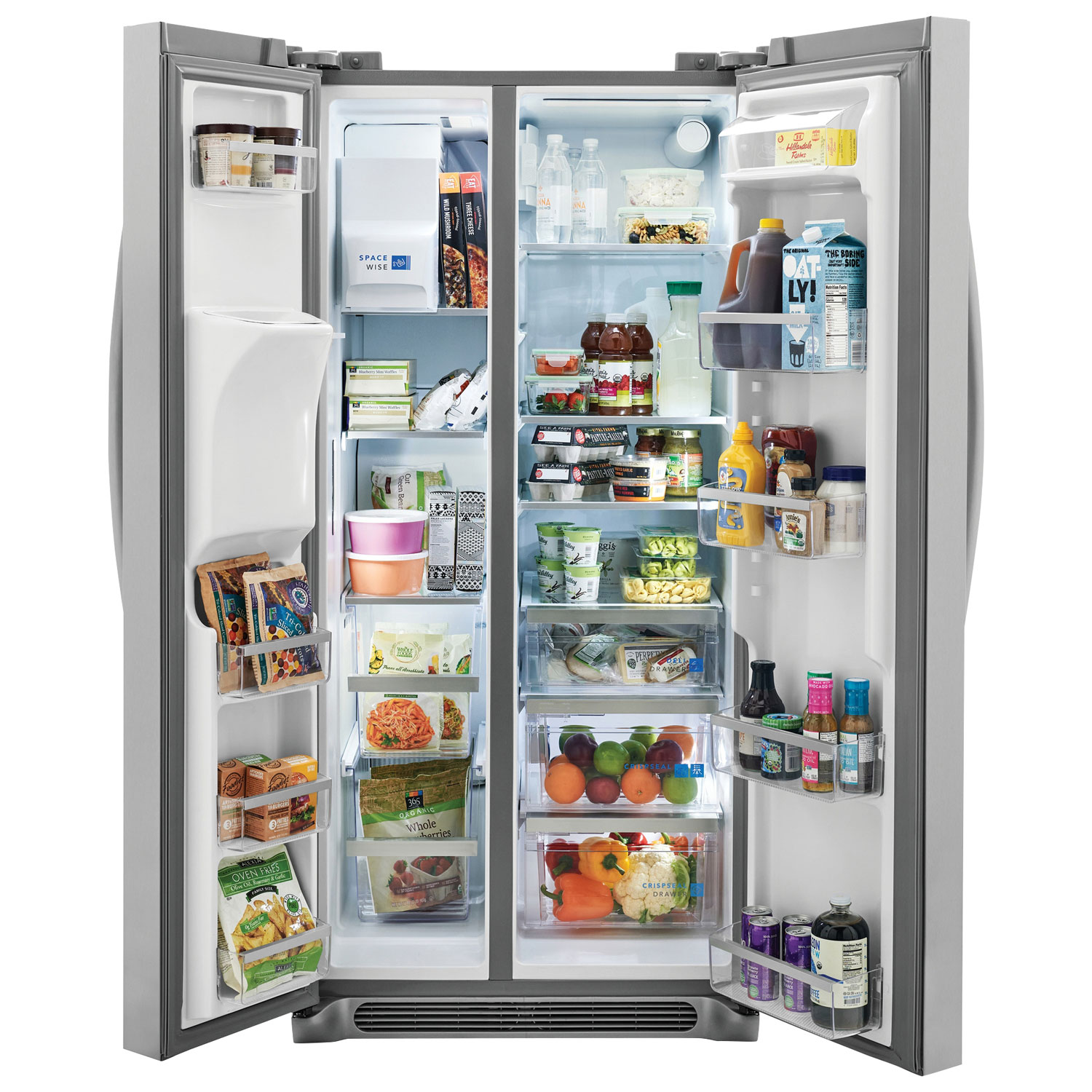 Frigidaire Gallery 33" 22.2 Cu. Ft. Side-By-Side Refrigerator - Stainless Steel