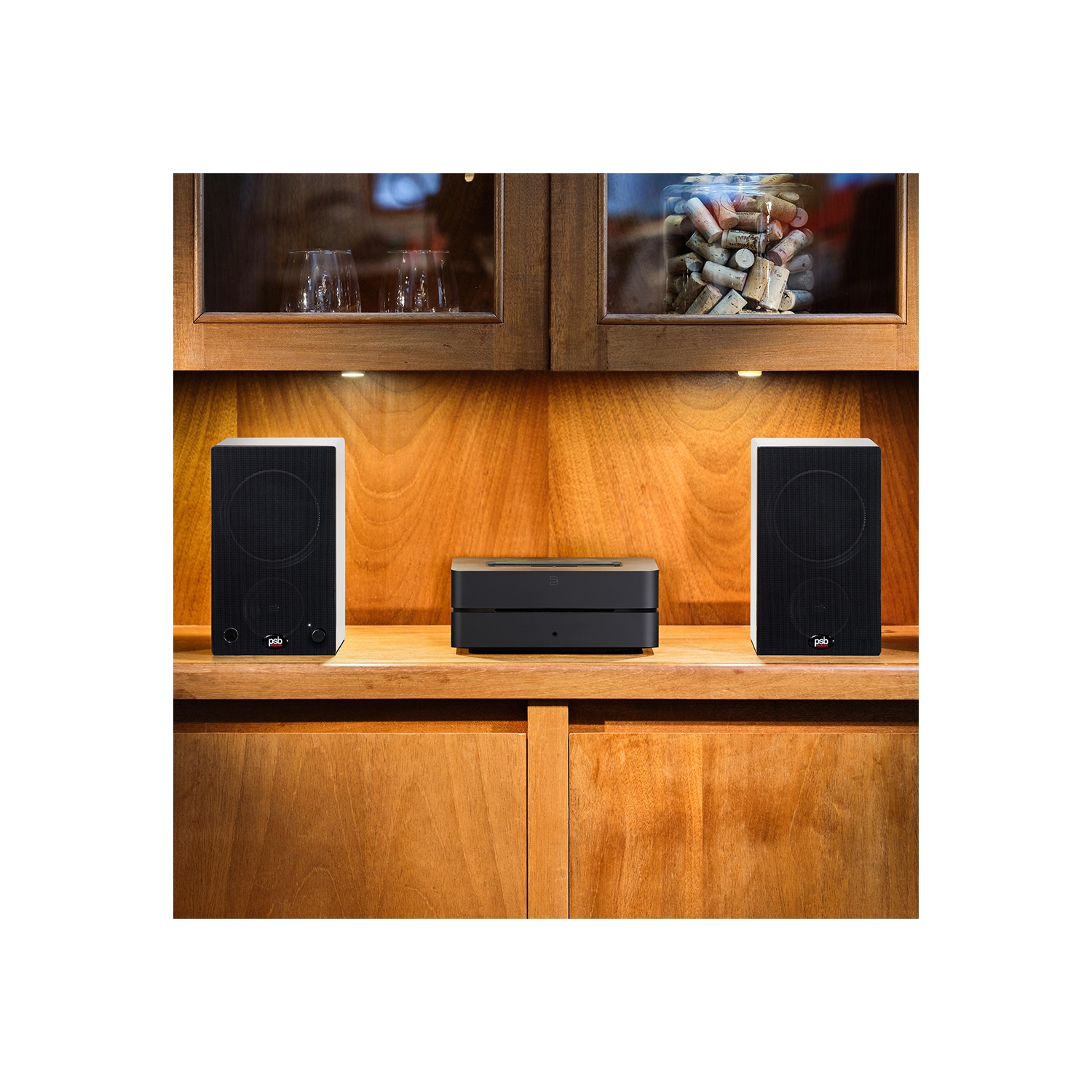 PSB Alpha AM3 Compact Powered Speakers - Pair