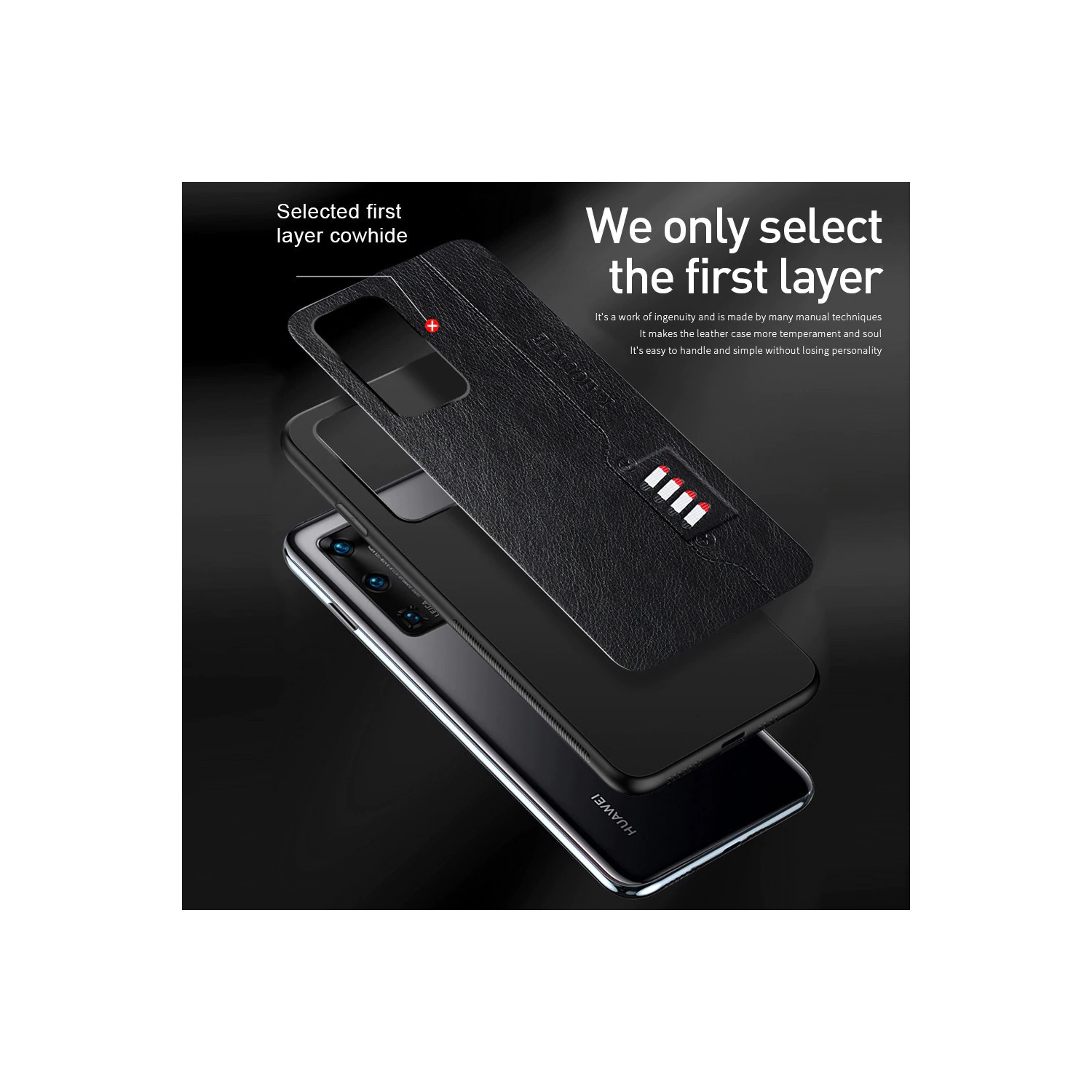 Fashion Leather Texture Shockproof Case Ultra Light Back Cover for Samsung Galaxy S21 Plus