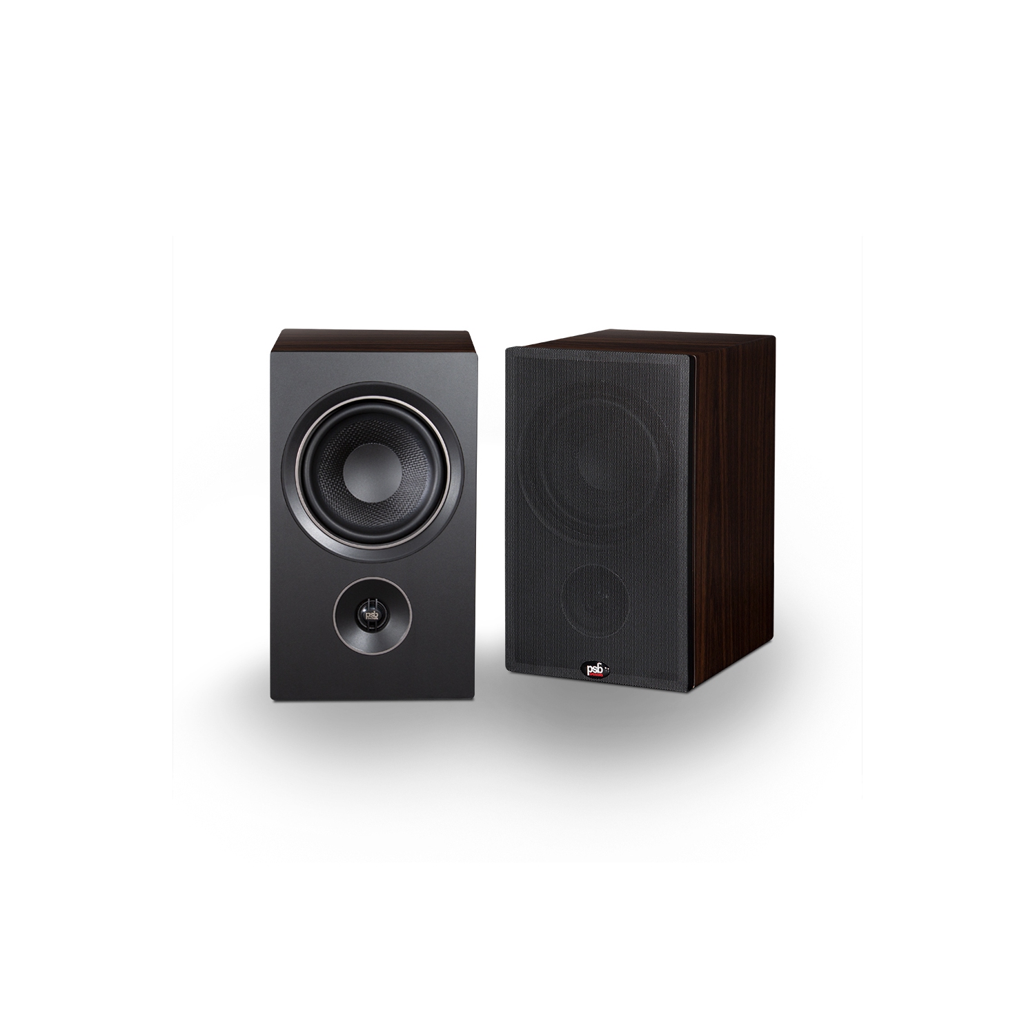 PSB Alpha P5 Passive Bookshelf Speakers - Pair (Walnut)