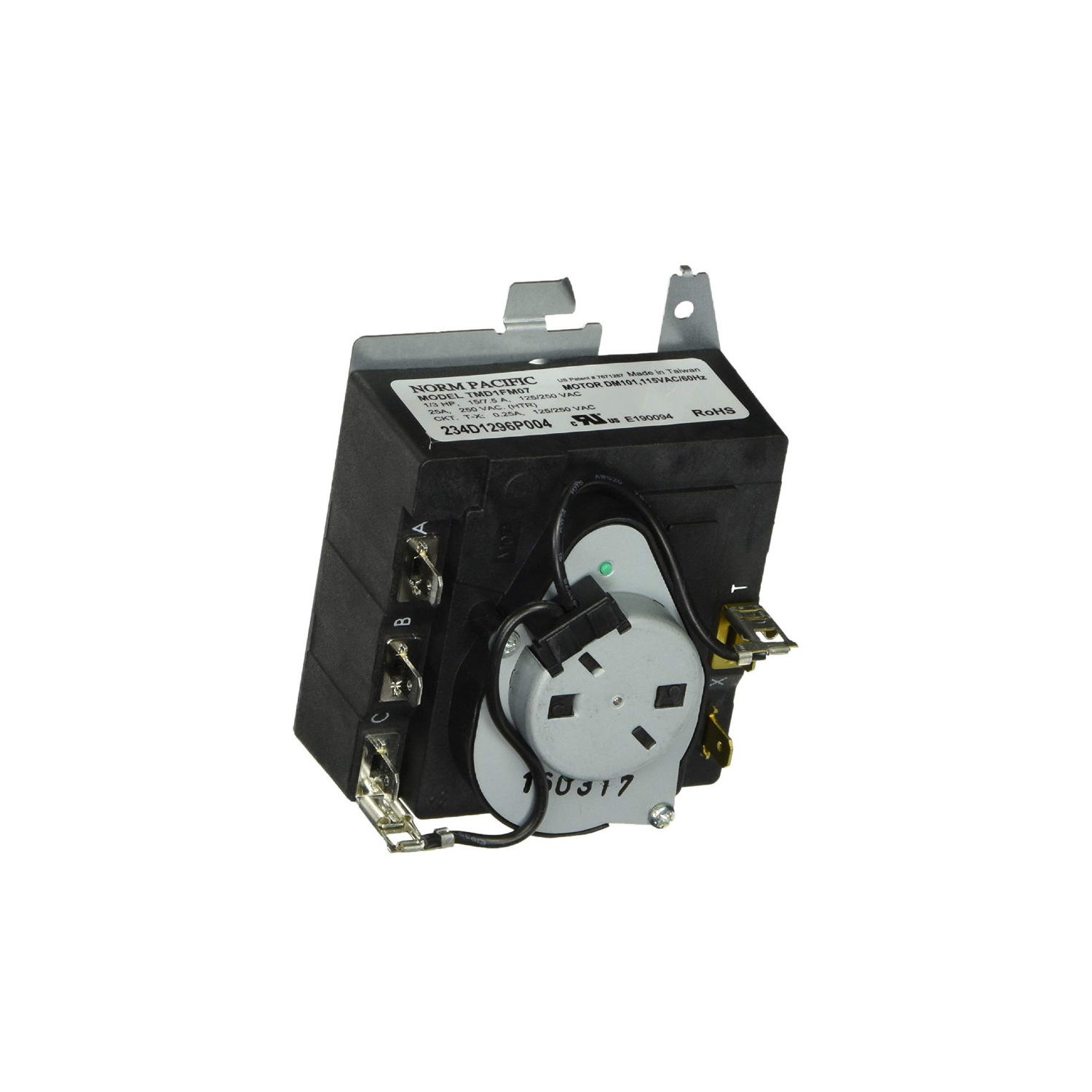 WW02F00286 GE Dryer Timer