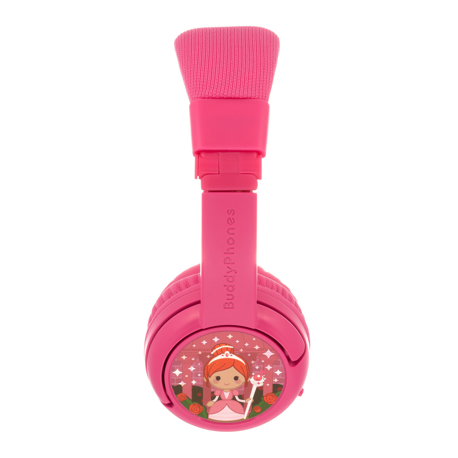 Casque d'écoute Bluetooth à isolation sonore PLAY+ de BuddyPhones - Rose