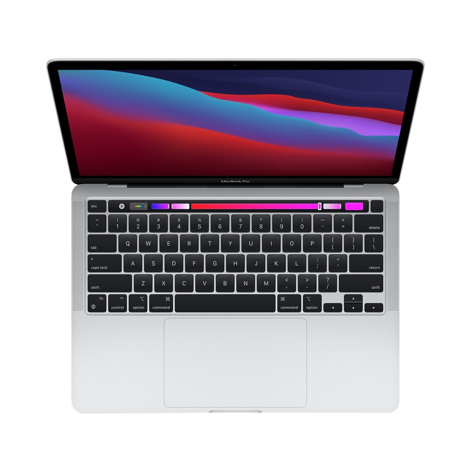Apple MacBook Pro (Fall 2020) 13.3"w/ Touch Bar - Silver (Apple M1 Chip / 256GB SSD / 8GB RAM) - En - Open Box