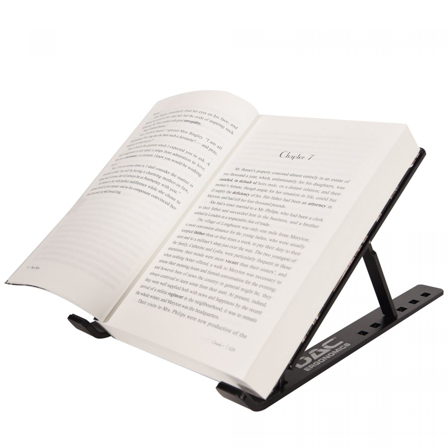 DAC MP-222 Portable And Adjustable Laptop/Tablet Stand, Black