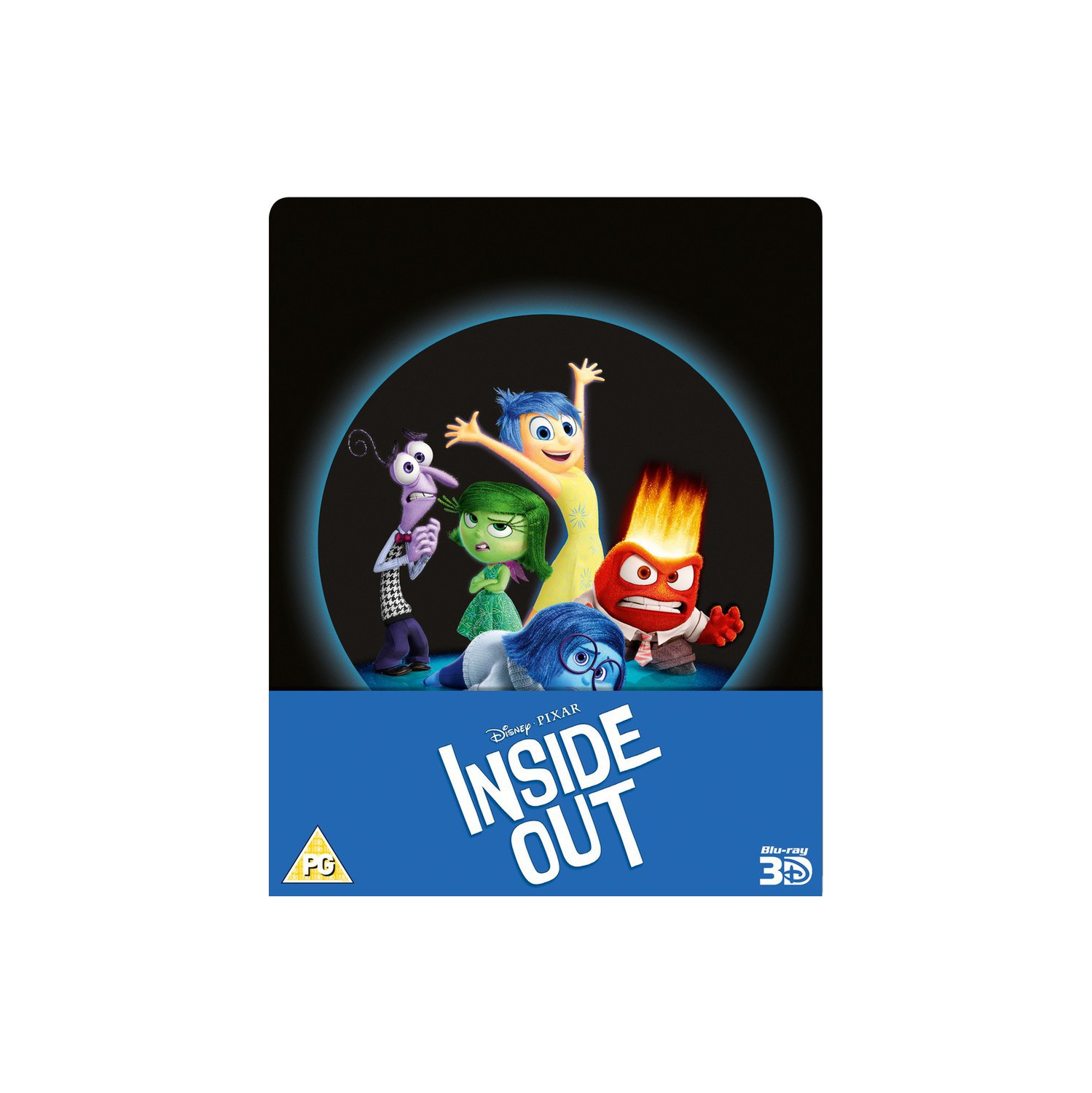 Disney Pixar - Inside Out - SteelBook en édition limitée [3D + Blu-ray 2D]