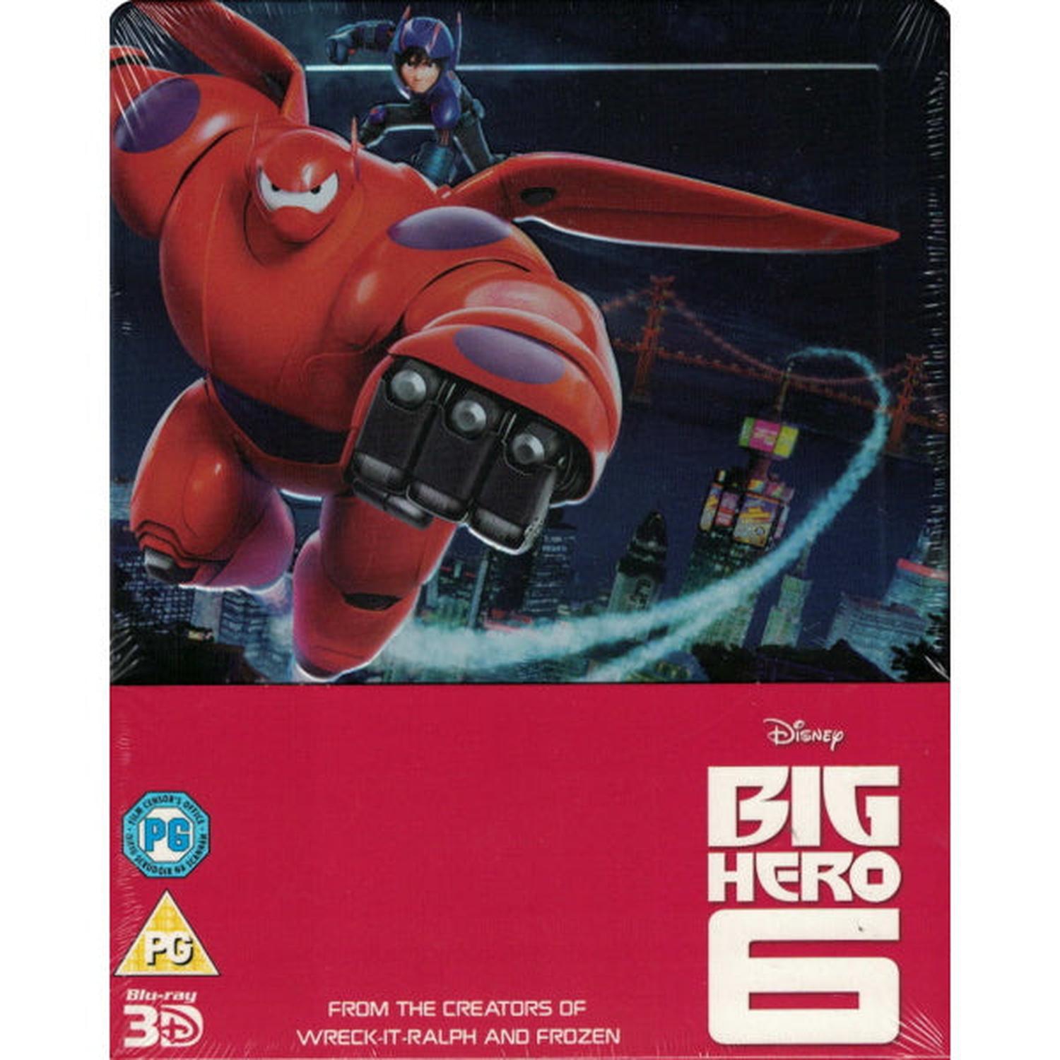 Disney’s Big Hero 6 - SteelBook en édition limitée [3D + Blu-ray 2D]