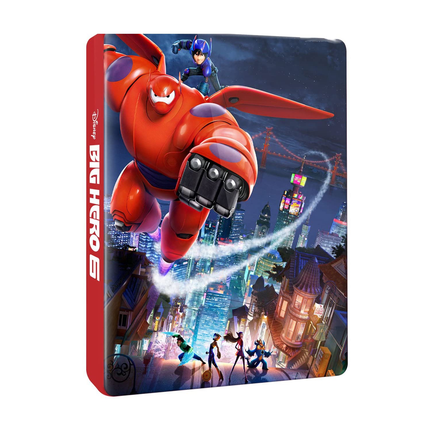 Disney’s Big Hero 6 - SteelBook en édition limitée [3D + Blu-ray 2D]