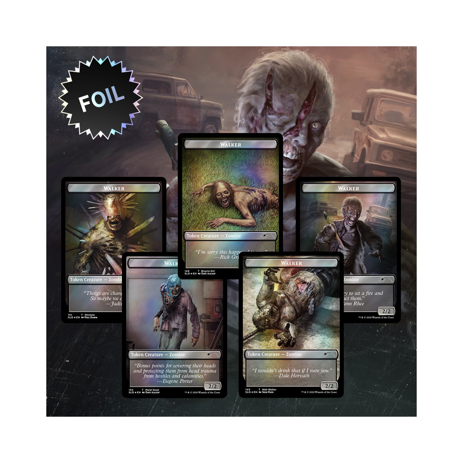 Magic: The Gathering TCG - Secret Lair x The Walking Dead