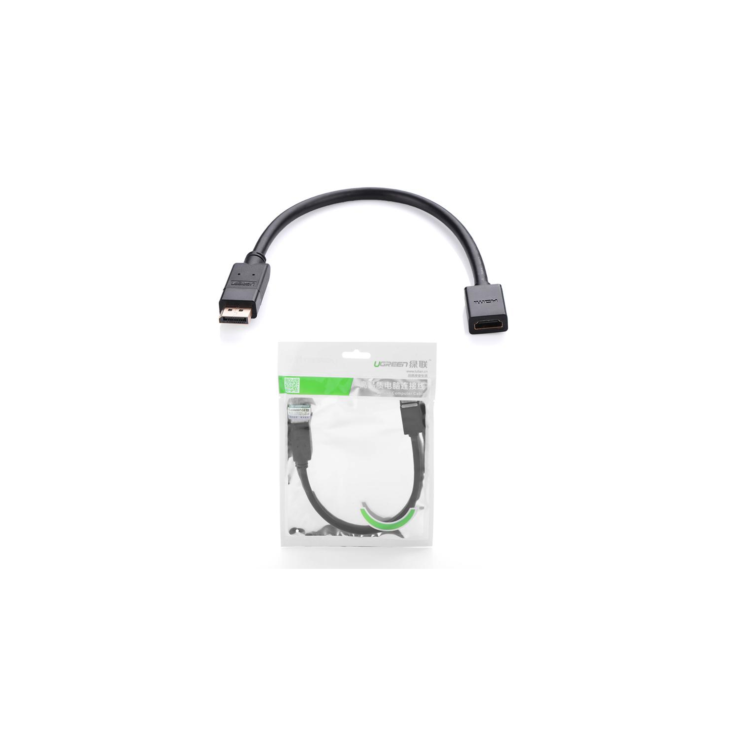 [2Pack]UGREEN DisplayPort Male to HDMI Female converter 1080P