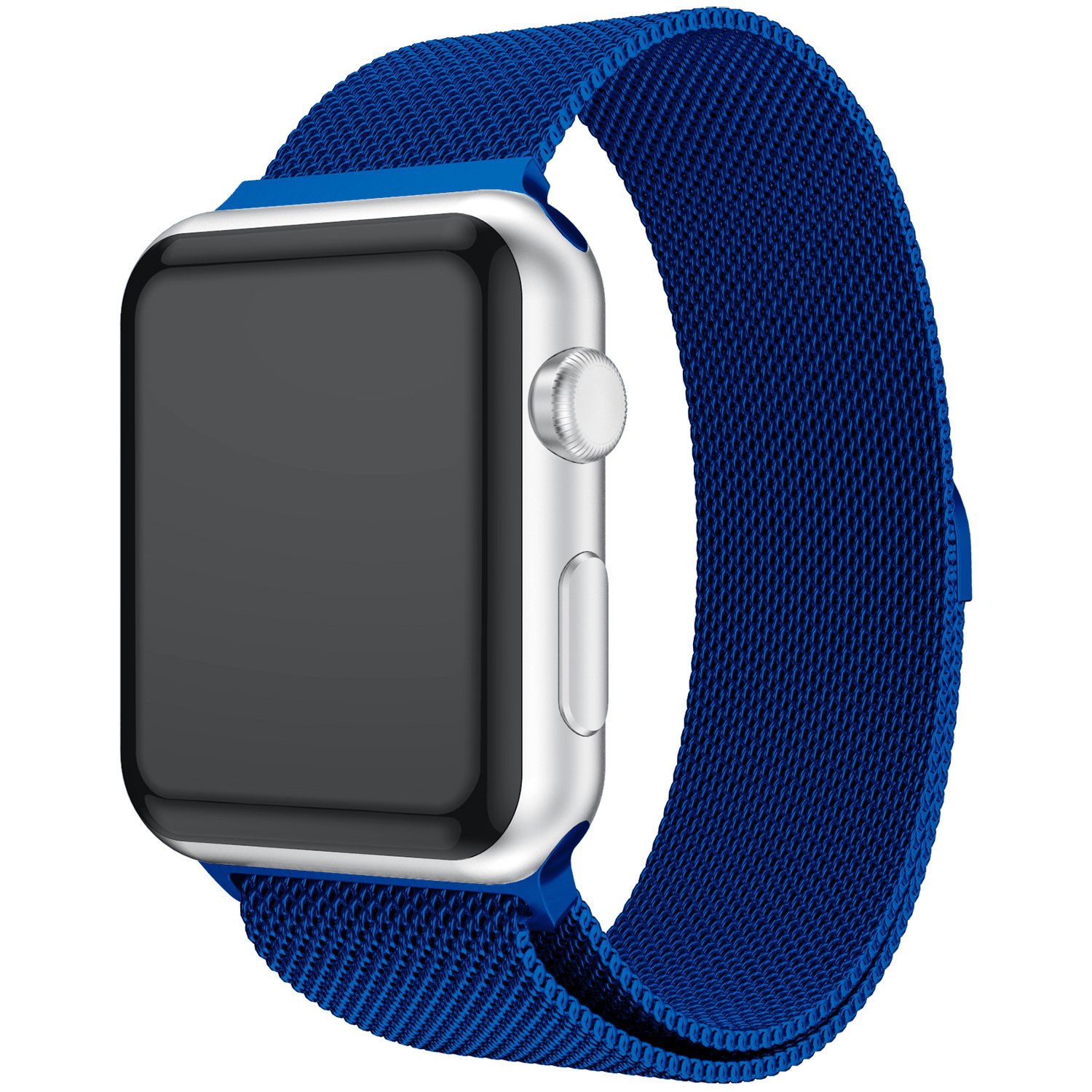 SAMA Magnetic Milanese Loop Stainless Steel Watch Bands 38/40mm For iWatch Series 5 4 3 2 1 Blue