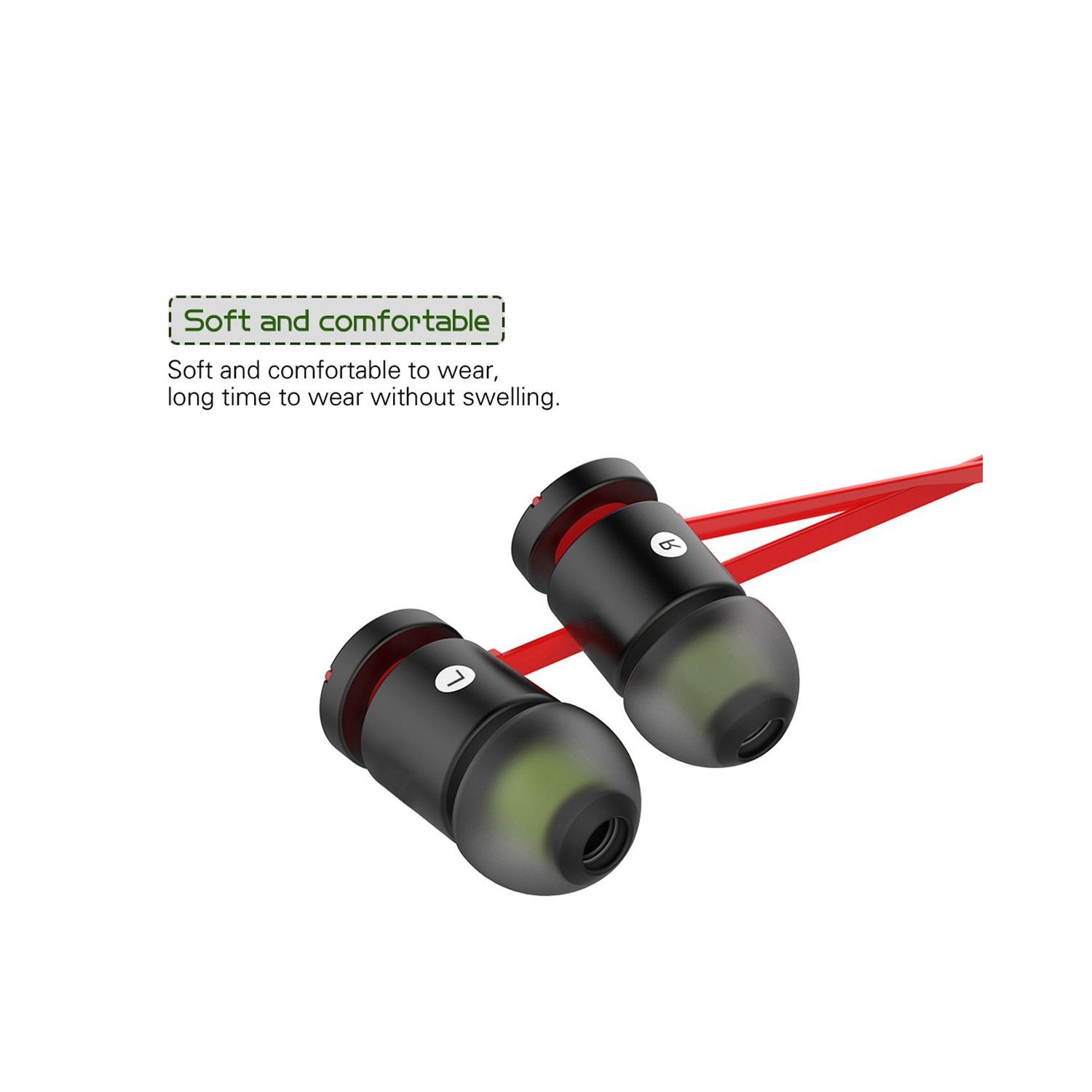 [6 Pairs] Earphone Tips New Bee 12pcs Premium Replacement Earbud Tips Blocking Out Ambient Noise