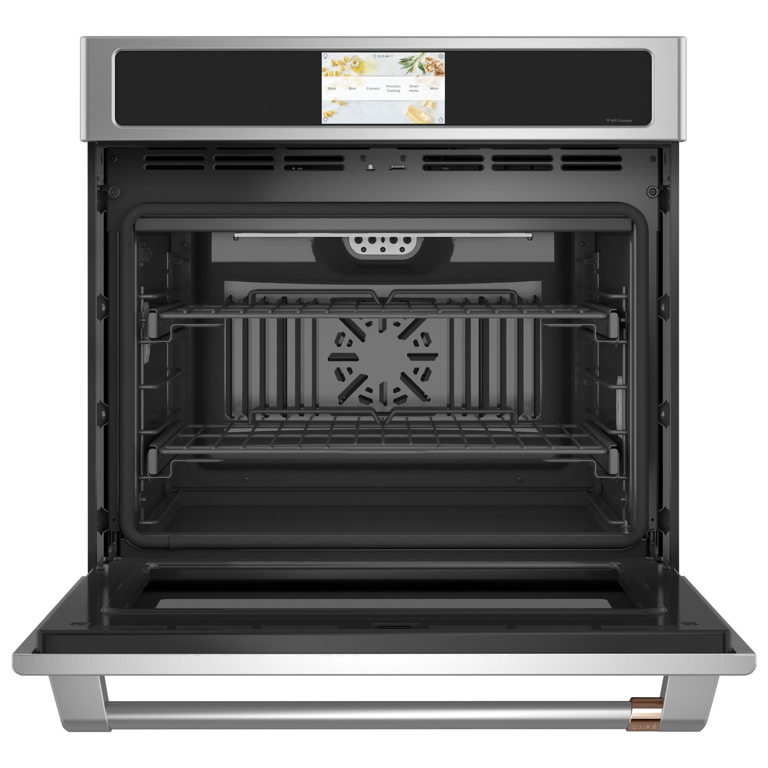 Cafe 30" 5 Cu. Ft. True Convection Electric Wall Oven - Stainless Steel