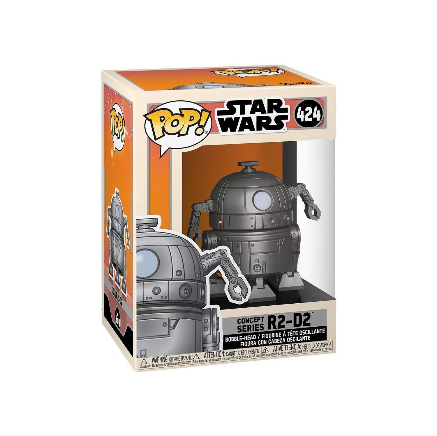 Pop Star Wars Star Wars Concept 3.75 Inch Action Figure - R2-D2 #424