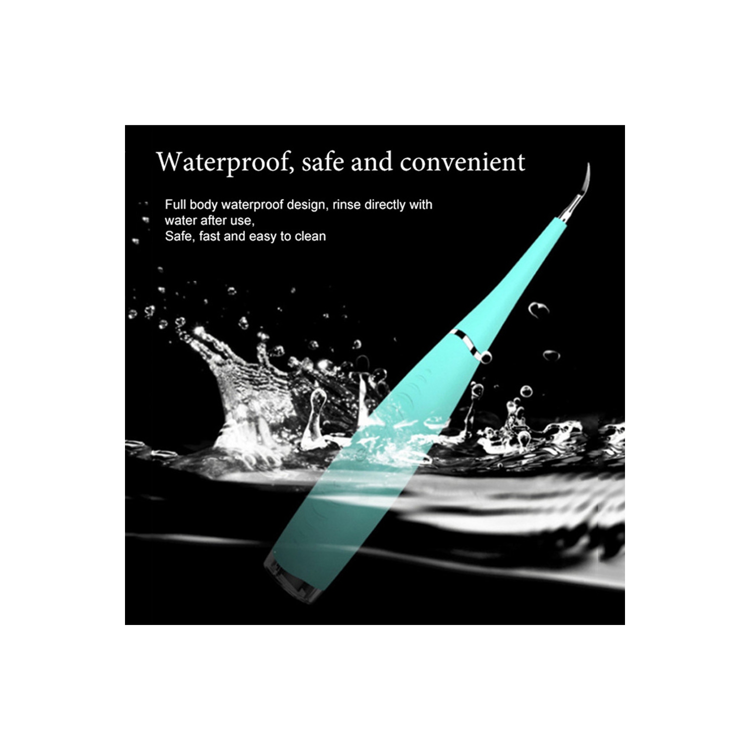 Outils de nettoyage des dents de tartre de plaque de grattoir de dissolvant de calcul dentaire électrique - axGear