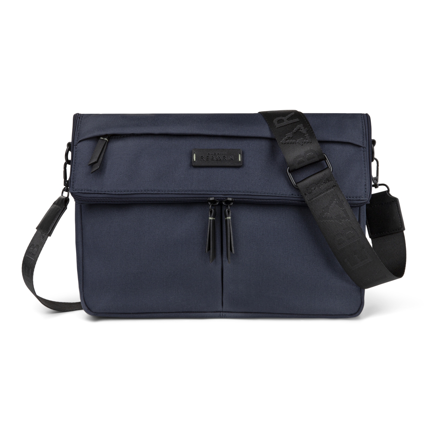 Bugatti – Reborn Collection – Convertible Crossbody/Waist Bag – Made of 100% Recycled Material - Navy