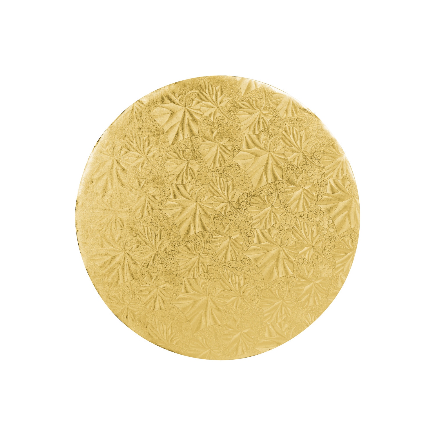 Round Cake Board Gold – 10″ X ½ ” Thick