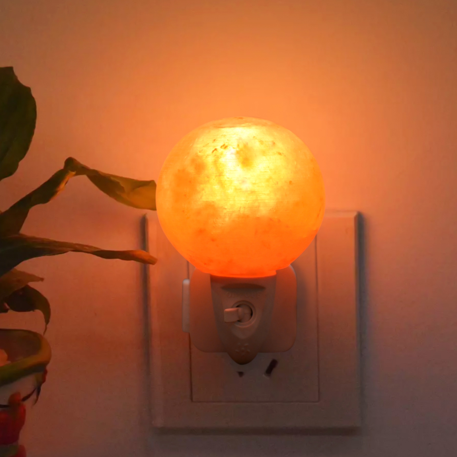Himalayan Salt - Night Light Globe Shape Best Gift Item
