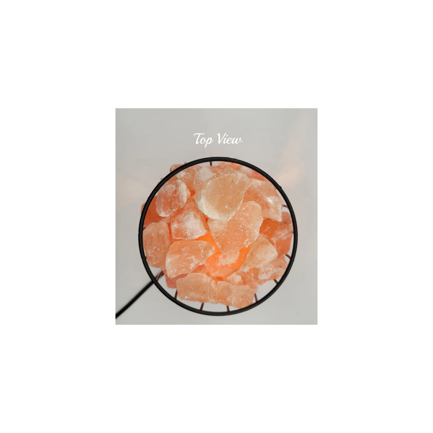 Himalayan Salt - Metal Basket Best Gift Item