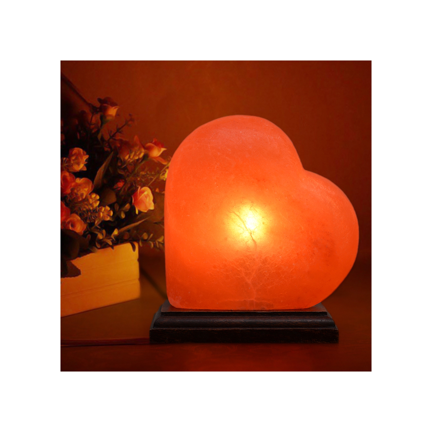 Himalayan Salt - Heart Lamp Best Gift Item