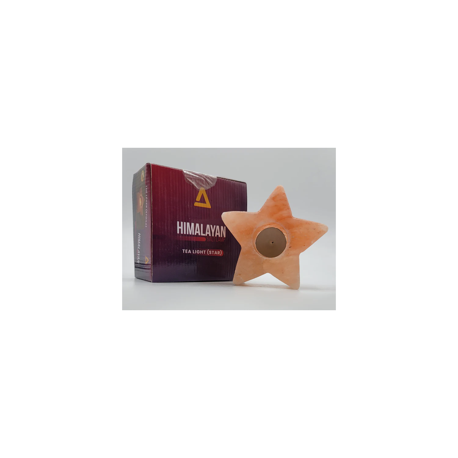 Himalayan Salt - Tea Light Star Shape Best Gift Item