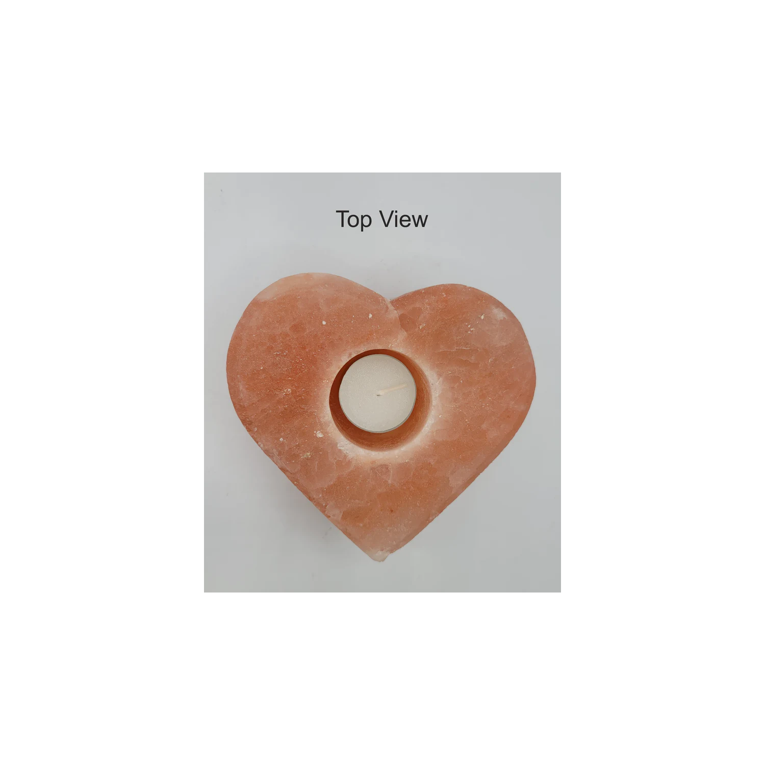 Himalayan Salt - Tea Light Heart Shape Best Gift Item