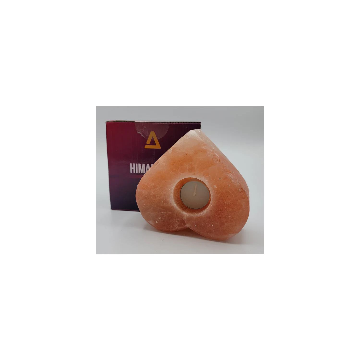 Himalayan Salt - Tea Light Heart Shape Best Gift Item