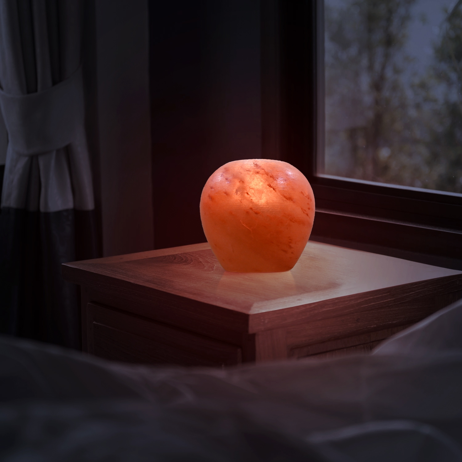 Himalayan Salt - Tea Light Apple Shape Best Gift Item