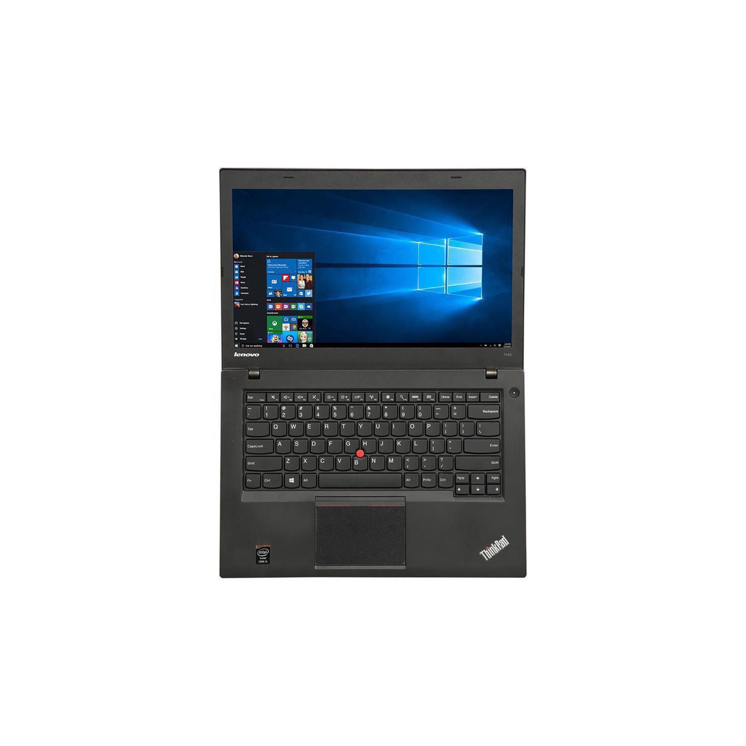 Refurbished - Lenovo Thinkpad T440s Ultrabook: i5-4300u 1.9GHz, 8GB RAM, 500GB HDD, Webcam, 14" (1600X900) Display, Webcam, Win 10 pro "â€œ