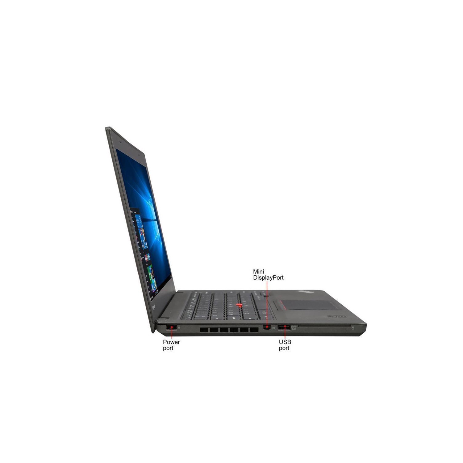 Refurbished - Lenovo Thinkpad T440s Ultrabook: i5-4300u 1.9GHz, 8GB RAM, 500GB HDD, Webcam, 14" (1600X900) Display, Webcam, Win 10 pro "â€œ