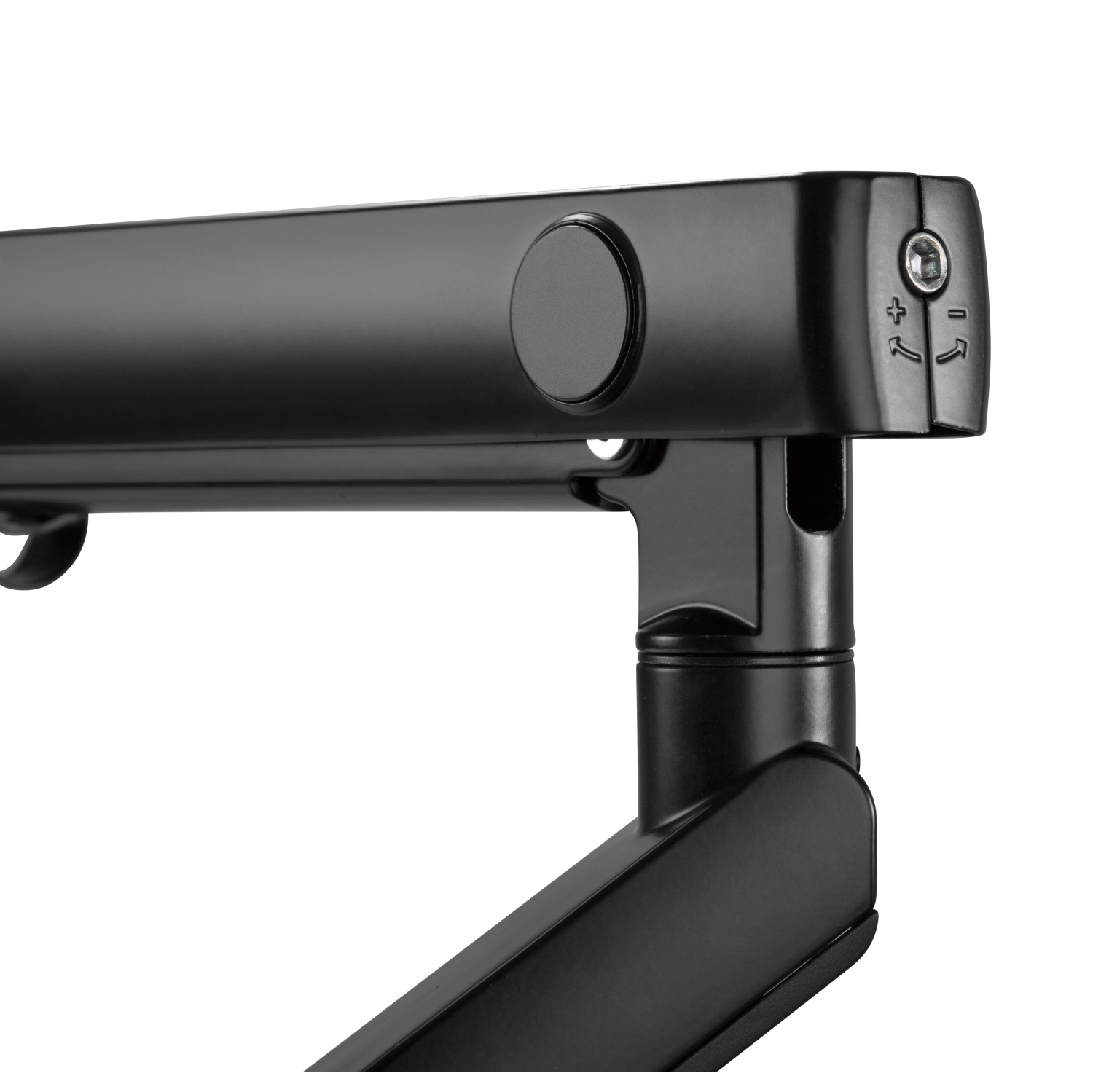 Amer Mounts Single Articulating Heavy Duty Spring Monitor Arm For 15"-40" Monitors 12kg Max Weight per Screen - Clamp and Grommet Base Installation