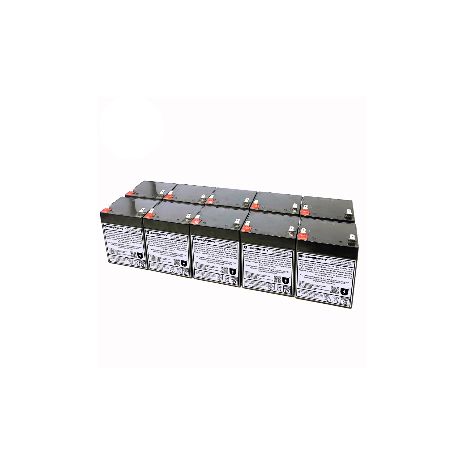 Eaton UPS Model Powerware Prestige Full Pack Compatible - High-Rate Discharge Series Replacement Battery Backup Set - UPSANDBATTERY™