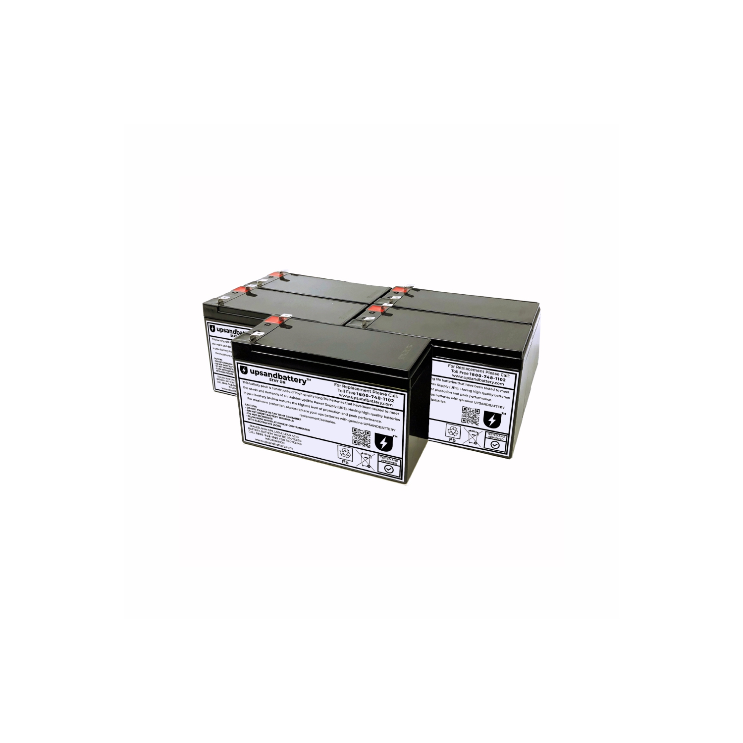 Eaton UPS Modèle de logiciel électrique ASY-0529 Compatible - Décharge à taux élevé Series Configuration de sauvegarde de la batterie de remplacement - UPSANDBATTERY™