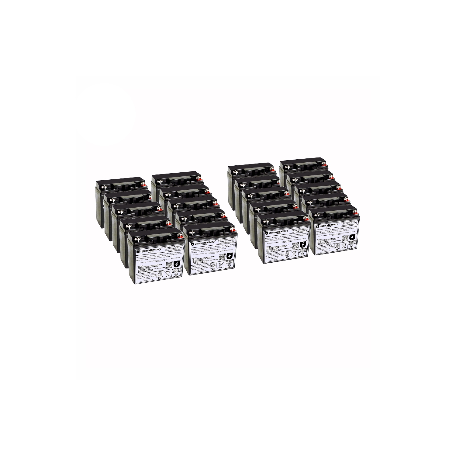Eaton UPS Modèle Powerware Prestige 6000 Compatibilité avec le paquet étendu - Décharge à taux élevé Series Configuration de sauvegarde de la batterie de remplacement - UPSANDBATTERY™