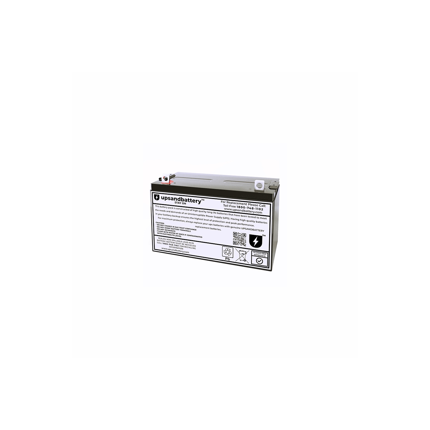 Eaton UPS Modèle de logiciel électrique BAT-0122 Compatible - Décharge à taux élevé Series Configuration de sauvegarde de la batterie de remplacement - UPSANDBATTERY™