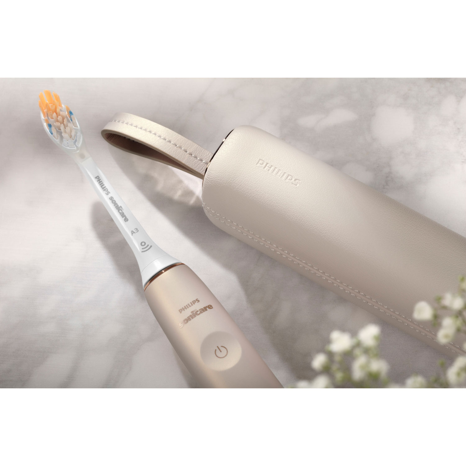 Brosse à dents électrique Philips Prestige de Sonicare - Champagne