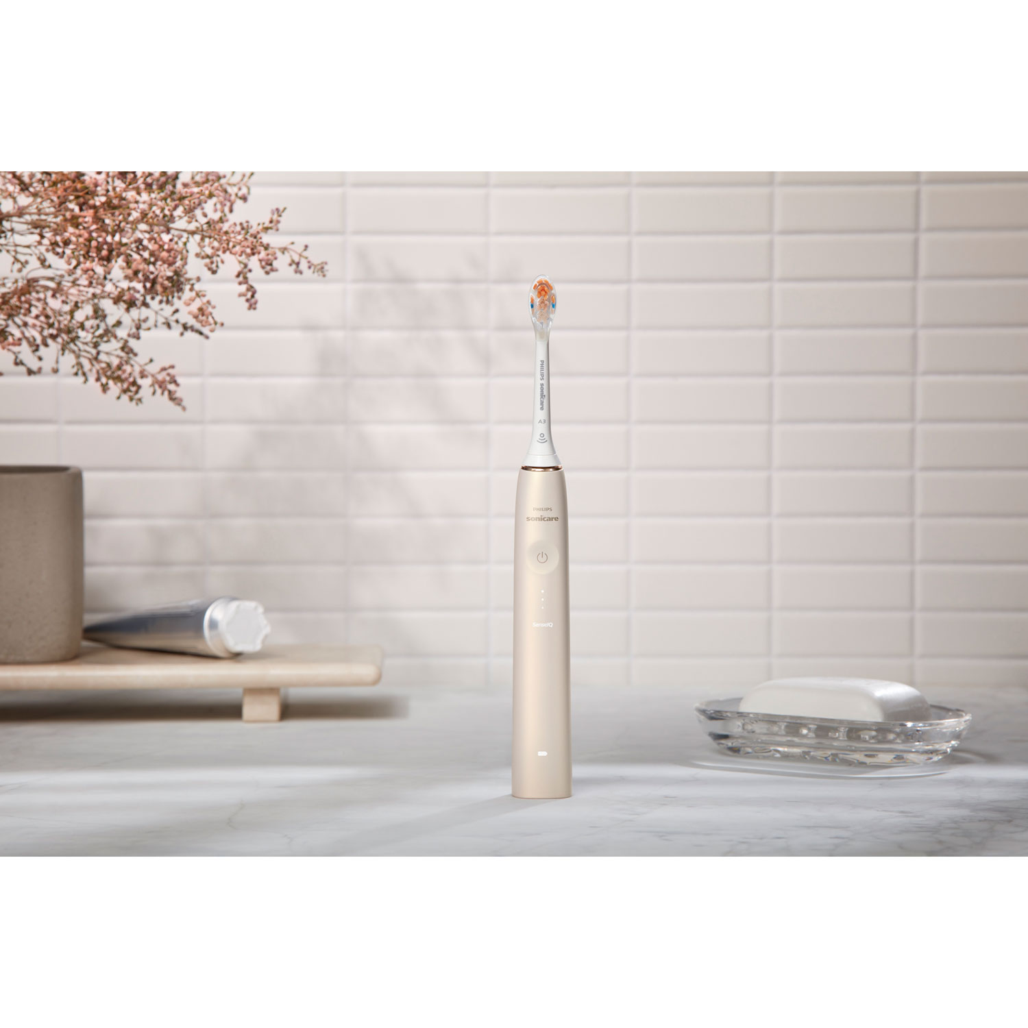 Brosse à dents électrique Philips Prestige de Sonicare - Champagne