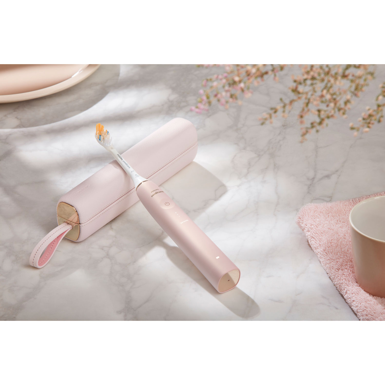 Brosse à dents électrique Philips Prestige de Sonicare - Rose