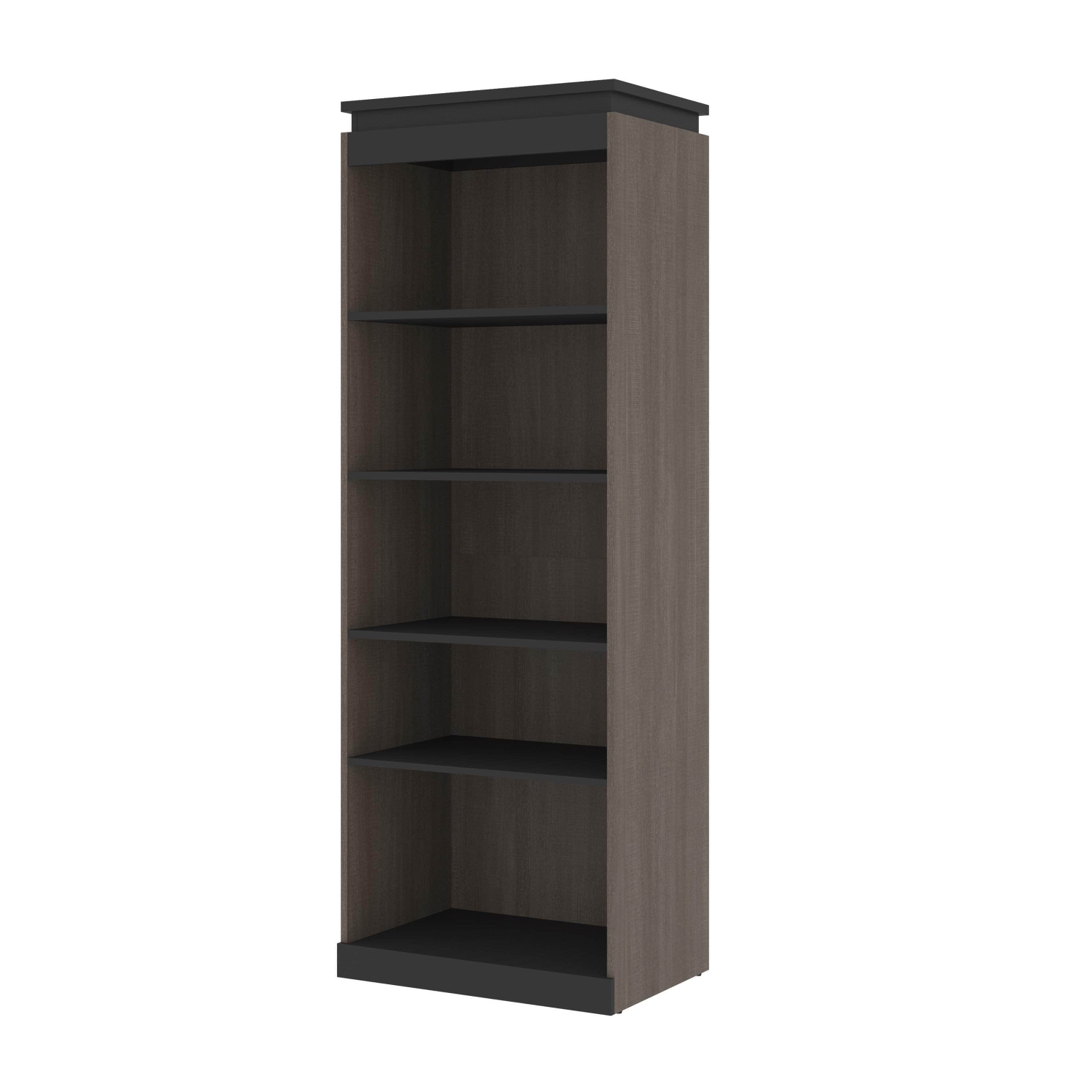 Orion 30"W Shelving Unit - Bark Grey & Graphite